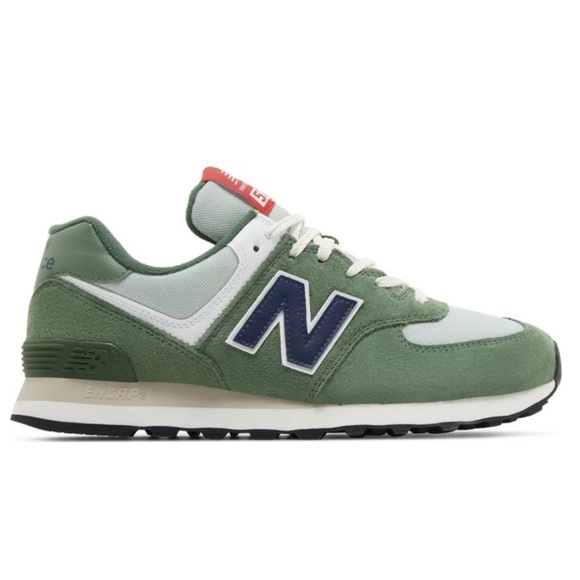 New Balance Other - NEW BALANCE 574 NORI SUEDE SNEAKER GREEN - 10